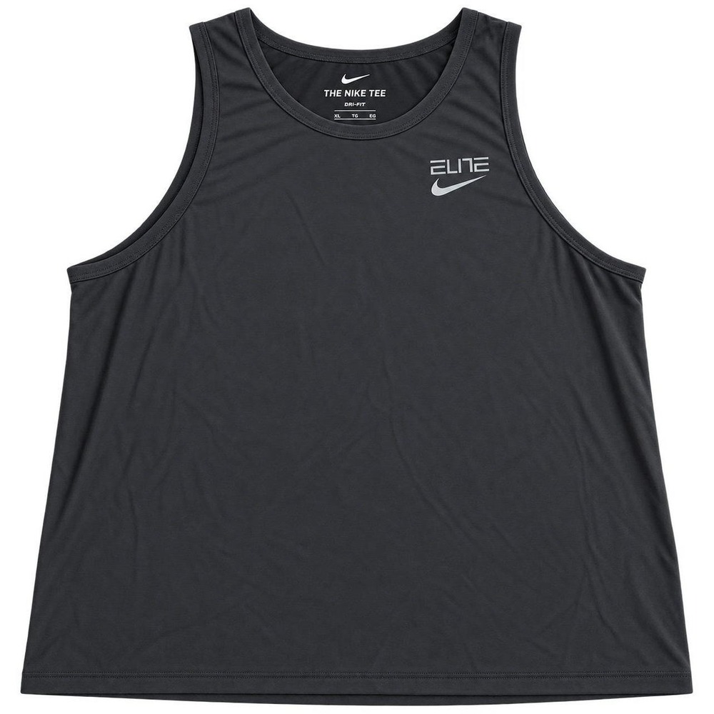 Nike Dri-Fit Elite Athletic Tank Top (Men's XXL) Black Tank Top